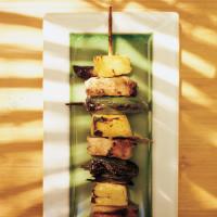 Brine-Cured Pork Kabobs with Jalapenos and Pineapple image