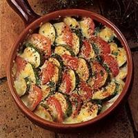 Courgettes and Tomatoes au Gratin_image