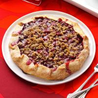 Streusel-Topped Cherry Almond Galette image