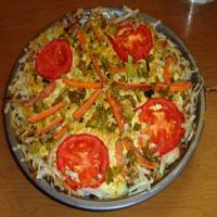 Vegan Breakfast Quiche With Simply Potatoes Hash Brown Crust image