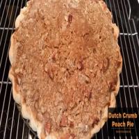 Dutch Crumb Peach Pie_image