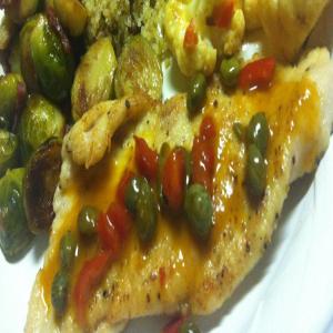 Turkey Cutlets With Citrus Sauce and Capers_image