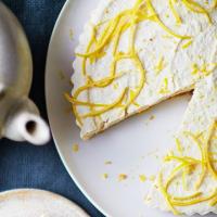 Vegan lemon cheesecake image