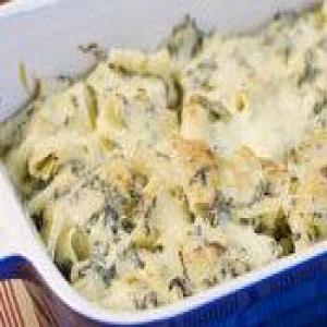Baked Rigatoni with Spinach, Ricotta, and Fontina_image