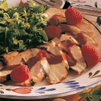 Chicken with Raspberry Sauce image