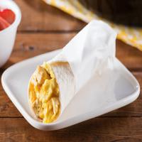 Easy Garlic-Chicken Egg Burrito Recipe image