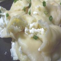 Homemade Cottage Cheese Pierogies / Perogies - the Old Fashioned image