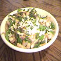 Gingered Scallop, Shrimp & Snow Peas image