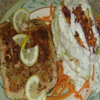 Potato Crusted Snapper image