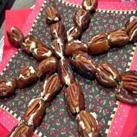 Dates Stuffed with Cream Cheese and Pecans_image