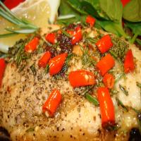 Chicken With Garlic, Chilli, Bay Leaves and Rosemary_image
