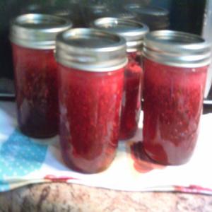 GRACE123'S CANNED RASPBERRY JAM EASY image