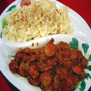 Rotini with Spicy Andouille Sauce_image