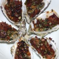 Oysters With Pine Nuts and Bacon_image