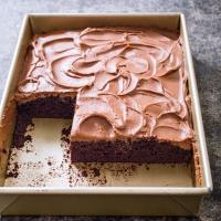 Chocolate Sheet Cake with Milk Chocolate Frosting Recipe - (3.8/5) image