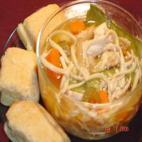 Chicken Linguine Soup - Crock Pot image