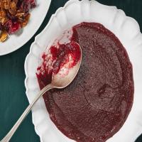 Jellied Cranberry Sauce with Hard Cider image