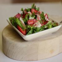 Grilled Chicken Salad with Strawberry Poppy Seed Dressing image