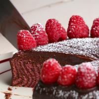 Chocolate Raspberry Zebra Cake Recipe by Tasty image