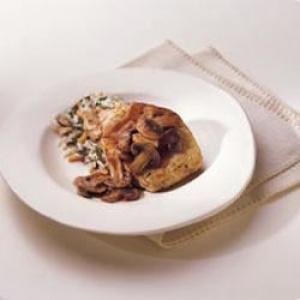 HERB-OX® Bouillon Pork Chops with Burgundy Mushroom Sauce image