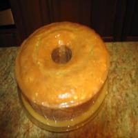 Butter Pecan Pound Cake with Caramel Glaze_image