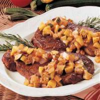 Steak with Squash Medley_image