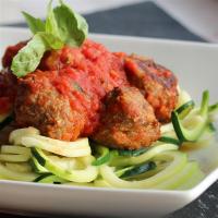 Simple Meatballs with Zoodles_image