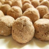 French Cocoa Sweetened Condensed Milk Snowballs - No Bake Candy image