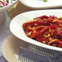 Roasted Bell Pepper Salad with Pine Nuts_image