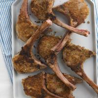 Lamb Chops with Mustard-Herb Crust image