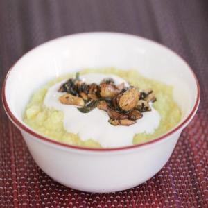 Rice and Lentil Porridge with Peanuts, Coconut and Fried Shallots (Kichidi) image