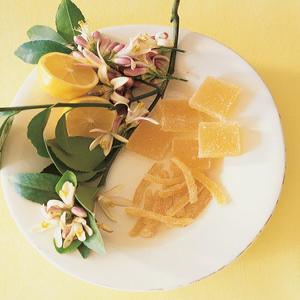 Homemade Candied Lemon Rind_image