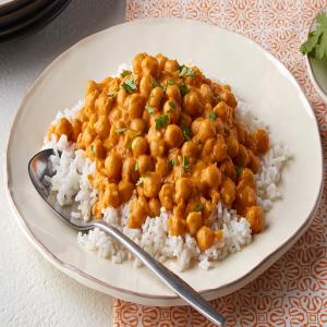 Curried Chickpeas image