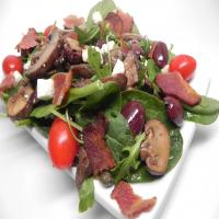 Warm Mushroom Salad with Pancetta_image