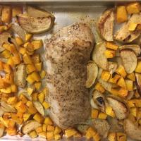 Easy One-Pan Pork and Squash Dinner image