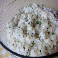 Creamy Rice With Lemon, Herbs, and Parmesan_image