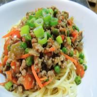 Shanghai Style Noodles With Spicy Meat Sauce image