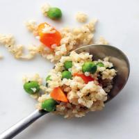 Bulgur with Peas and Carrots_image