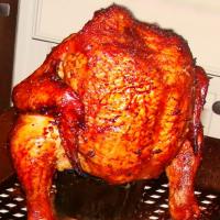 Cajun Smoked Beer Can Chicken image