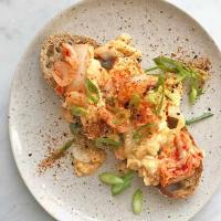 Kimchi scrambled eggs image