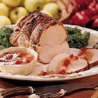 Pork Roast with Apple Topping_image