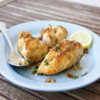 Pan Fried Chicken With Garlic and Lemon image