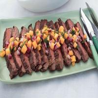 Flank Steak with Melon Relish image
