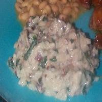 Spinach and Mushroom Risotto image