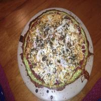 Low Carb Pizza - Zucchini 