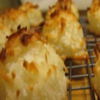 2 Ingredient Toasted Coconut Macaroon Cookie Creations image