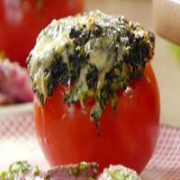 Creamed Spinach Stuffed Tomatoes_image