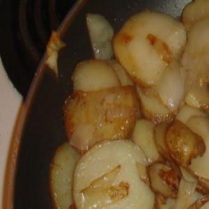 Low potassium fried potatoes image