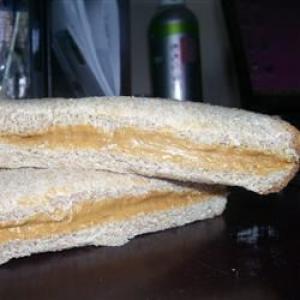 Peanut Butter and Honey Sandwich_image