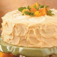 Sunny Orange Layer Cake image